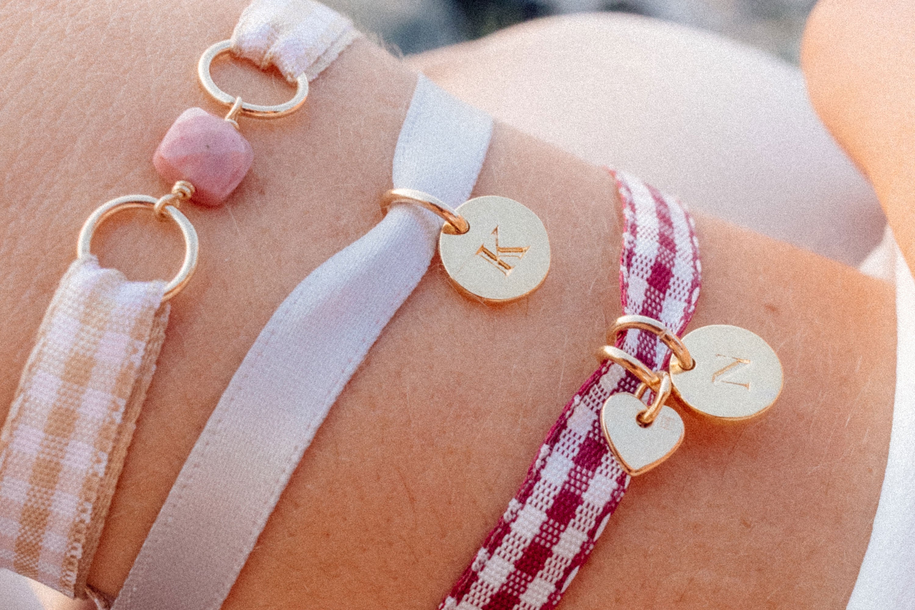 Sløyfe armbånd satin