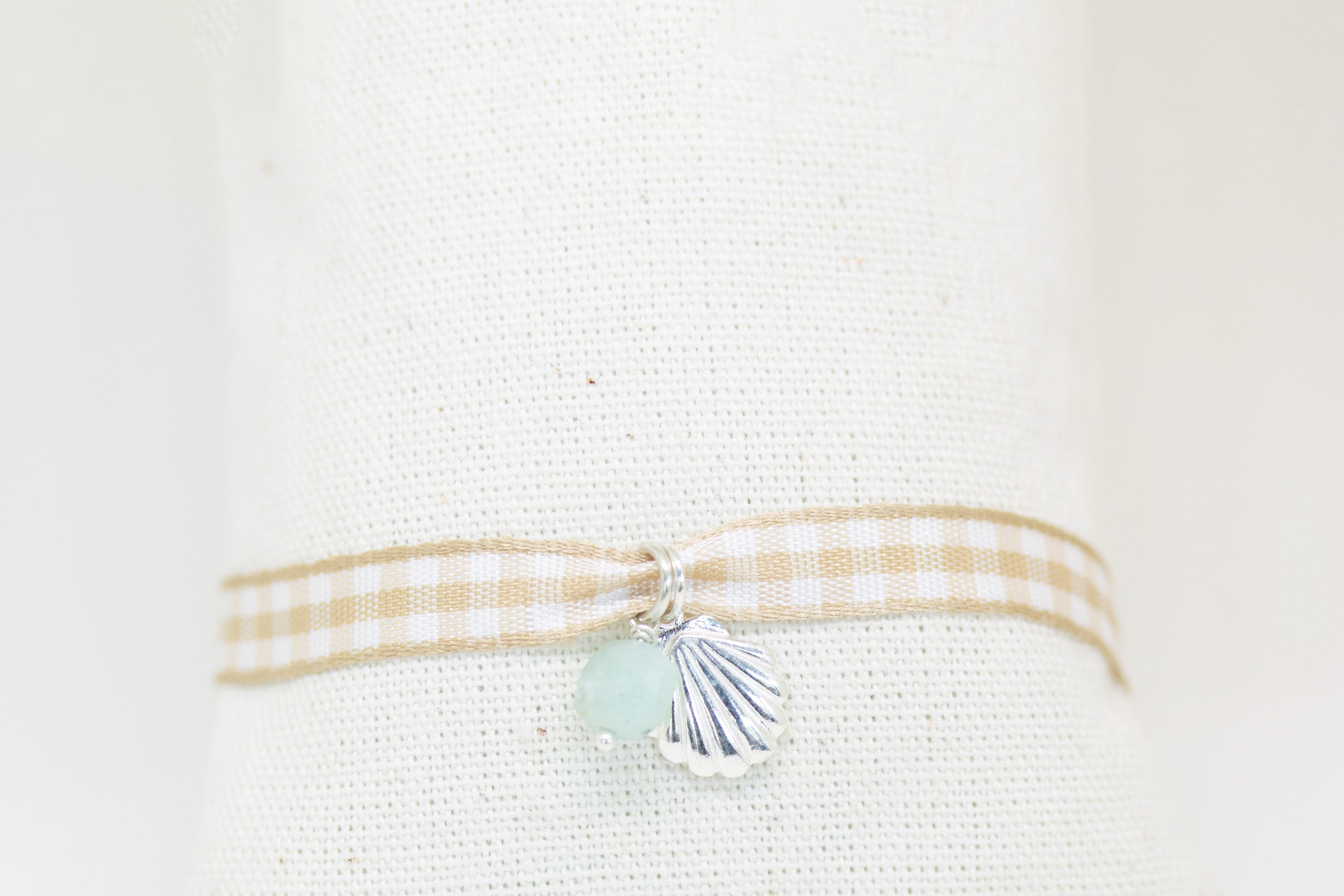 Coquillage charm Sølv