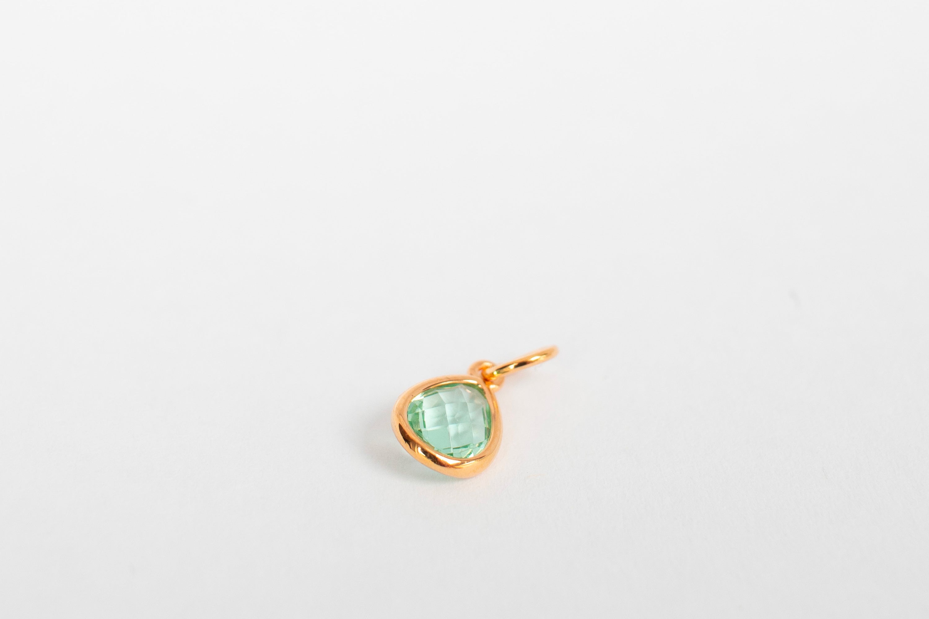 Grønn dråpe charm