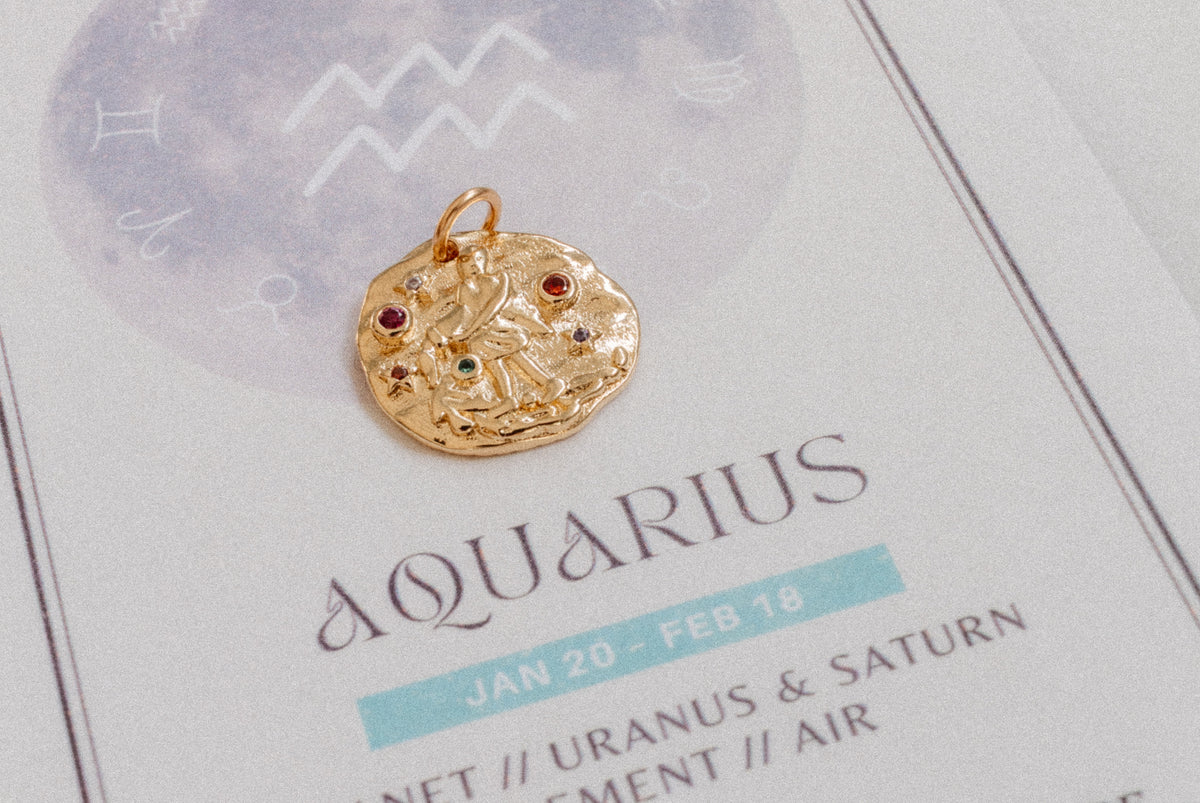 Aquarius charm